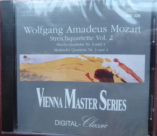 Wolfgang Amadeus Mozart: Streichquartette Vol2 [CD]