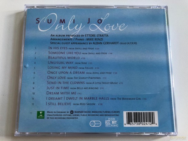 Sumi Jo: Sumi Jo - Only Love [CD]