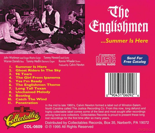 Englishmen: Summer Is Here [CD]