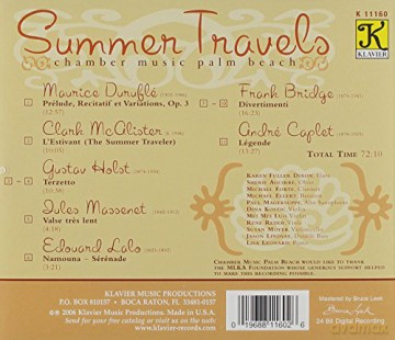 Durufle: Summer Travels [CD]