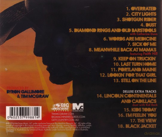 Tim Mcgraw: Sundown Heaven Town [CD]