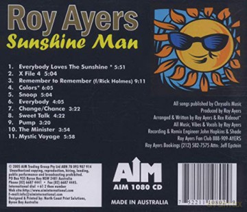 Roy Ayers: Sunshine Man [CD]