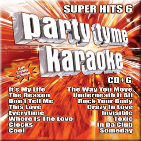 Party Tyme Karaoke: Super Hits 6 [CD]
