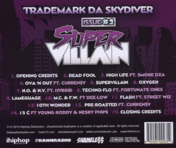 Trademark Da Skydiver: Super Villain: Issue 2 [CD]
