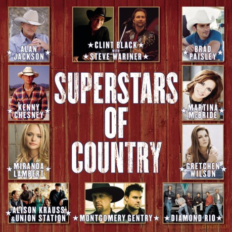 Superstars of Country [CD]