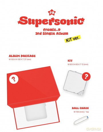 Fromis 9: Suppersonic/Kit Album Premium [CD]