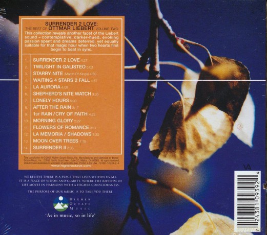 Ottmar Liebert: Surrender to Love [CD]