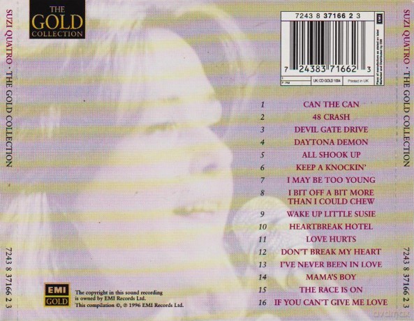 Suzi Quatro: Suzi Quatro Gold Collection [CD]