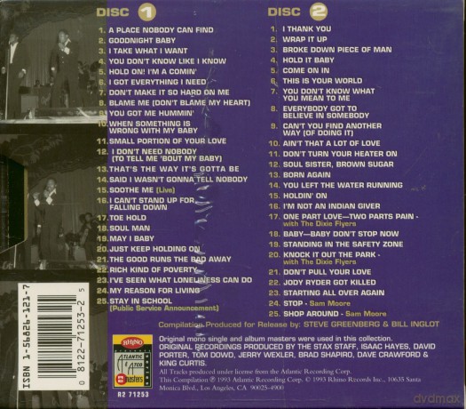 Sam and Dave: Sweat 'N' Soul: Anthology [2CD]