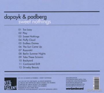 Dapayk & Padberg: Sweet Nothings [CD]