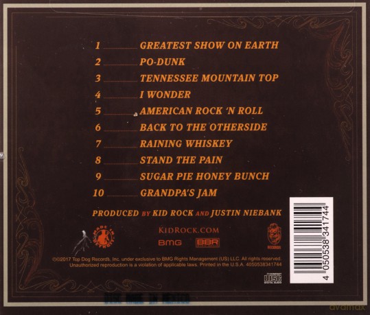 Kid Rock: Sweet Southern Sugar [CD]