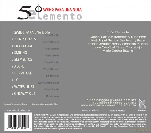 5th Element: Swing Para Una Nota [CD]