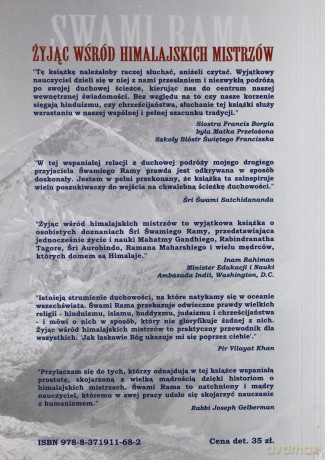 Żyjąc wśród himalajskich mistrzów [KSIĄŻKA]