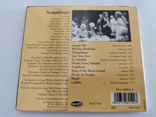 Pink Martini: Sympathique [CD]