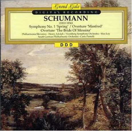 R. Schumann: Symph No 1 Manfred Overtu [CD]