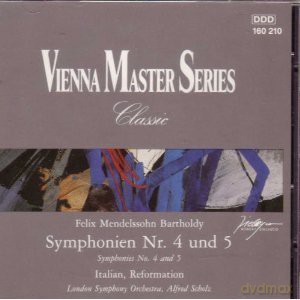 Mendelssohn Bartholdy: Symphonien Nr 4 Und 5 [CD]