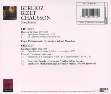 Menuhin: Symphonies [CD]