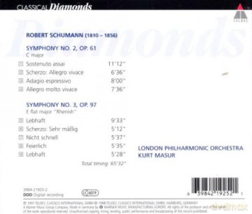 London Philharmonic Orchestra: Symphonies Nos. 2 and 3 [CD]
