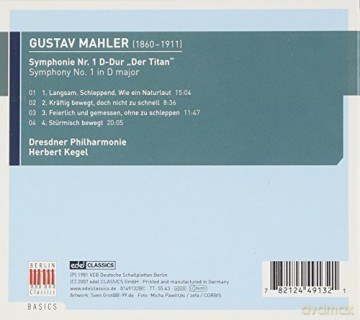 Gustav Mahler: Symphony No. 1 in D Major [CD]