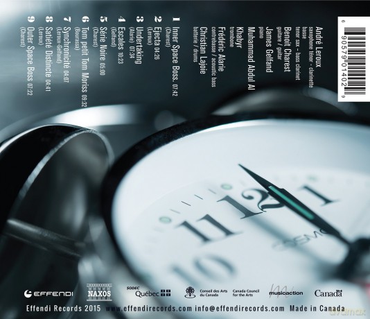 Andre Leroux: Synchronie-Cites [CD]