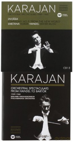 Karajan/Philharmonia Orchestra: The Herbert Von Karajan Collection. Orchestral Spectaculars Form Handel To Bartok [13CD]