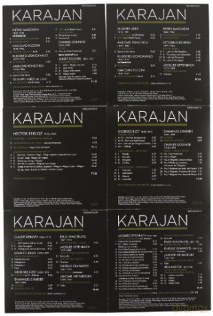 Karajan/Philharmonia Orchestra: The Herbert Von Karajan Collection. Orchestral Spectaculars Form Handel To Bartok [13CD]