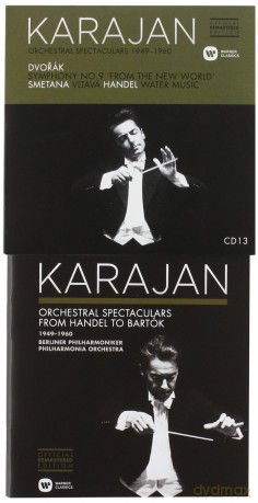 Karajan/Philharmonia Orchestra: The Herbert Von Karajan Collection. Orchestral Spectaculars Form Handel To Bartok [13CD]