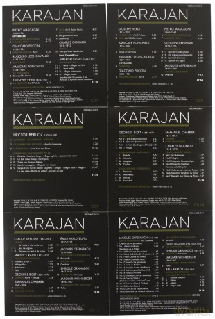 Karajan/Philharmonia Orchestra: The Herbert Von Karajan Collection. Orchestral Spectaculars Form Handel To Bartok [13CD]