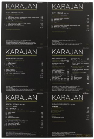 Karajan/Philharmonia Orchestra: The Herbert Von Karajan Collection. Orchestral Spectaculars Form Handel To Bartok [13CD]