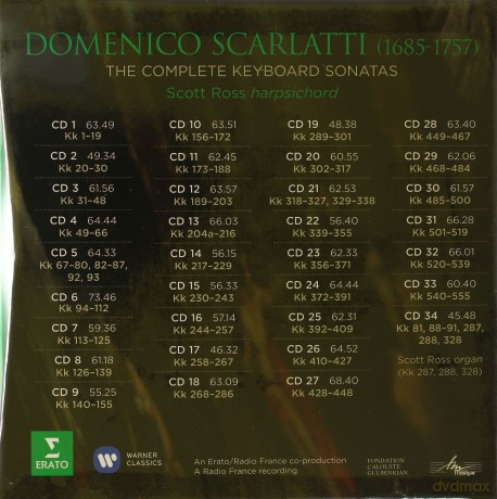 Scott Ross: Scarlatti: The Complete Sonatas [34CD]