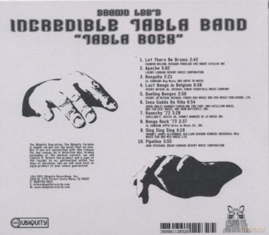 Lee Shawn: Tabla Rock [CD]