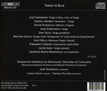Tango in Blue [CD]