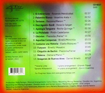 Polly Ferman's Glamour Tango: Tango in Feminine Form [CD]
