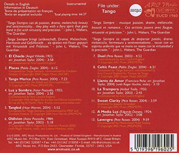 Tango Siempre: Tangled [CD]