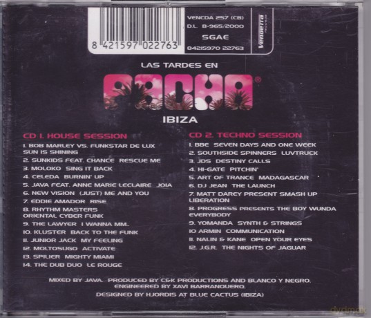 Tardes en Pacha [CD]