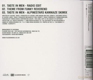 Placebo: Taste In Men [CD]