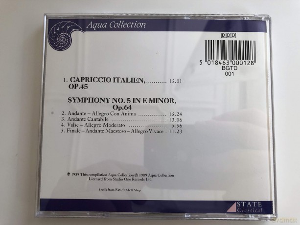 Europa Symphony: Tchaikovsky - Capriccio Italien/Symphony No.5 [CD]