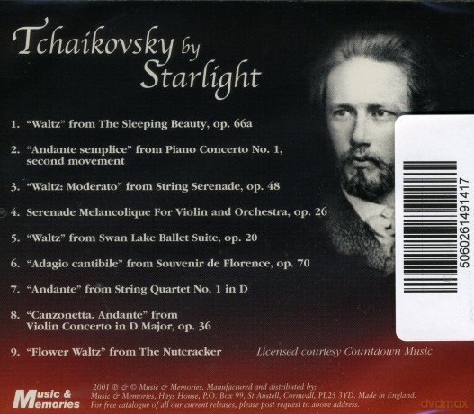 Tchaikovsky by Starlight: Tchaikovsky By Starlight [CD]