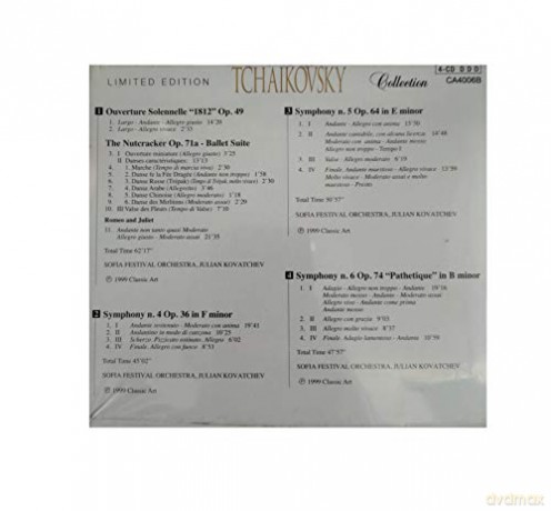 Tchaikovsky Collection: Tchaikovsky Collection (4) [CD]