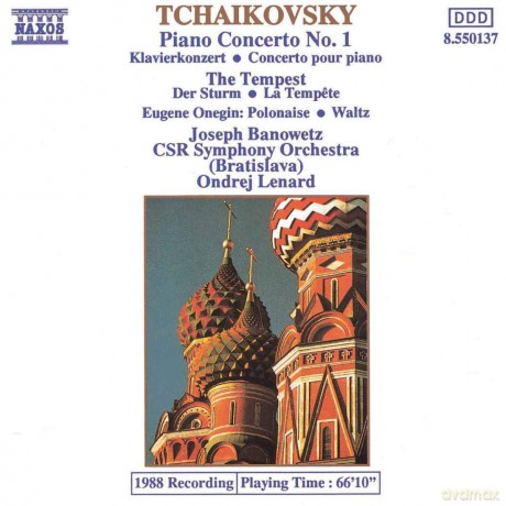 P. Tschaikowsky: Tchaikovsky/piano Concerto no.1/tempest [CD]