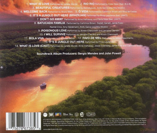 Rio 2 soundtrack [CD]
