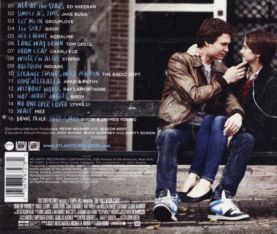 The Fault In Our Stars soundtrack (Gwiazd Naszych Wina) [CD]