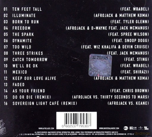 Afrojack: Forget The World (Deluxe) Ltd. [CD]