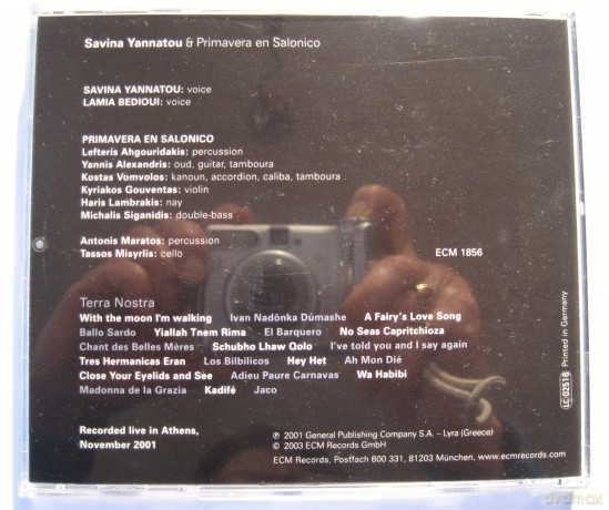 Savina Yannatou: Terra Nostra [CD]