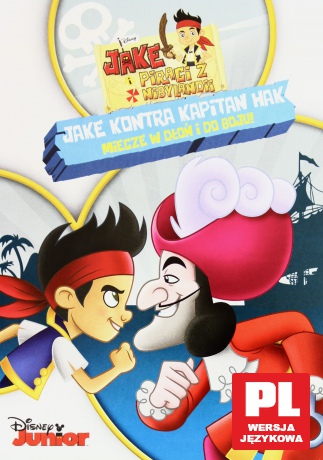 Jake i Piraci z Nibylandii: Jake kontra Kapitan Hak [DVD]
