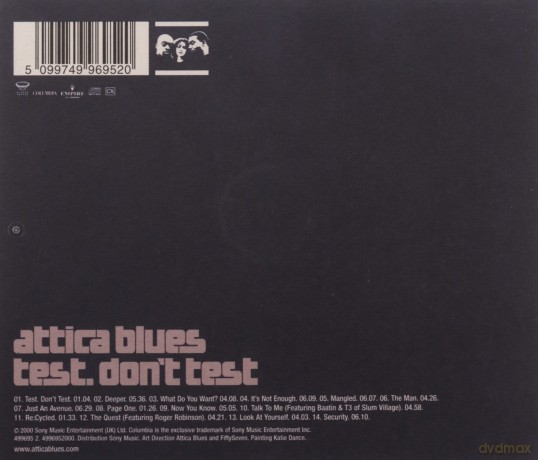 Attica Blues: Test Don't Test [CD]
