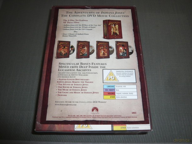 George Lucas: The Adventures Of Indiana Jones: The Complete Movie Collection [4CD]