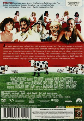 Ściśle tajne (1984) [DVD]