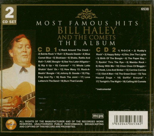 Bill Haley & the Comets: The Album:most Famous Hits [2CD]