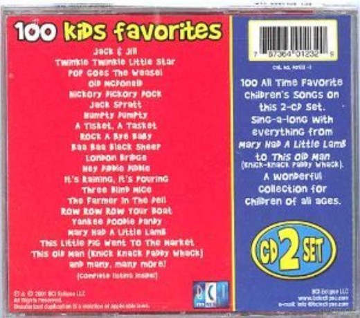 100 Kids Favorites [2CD]